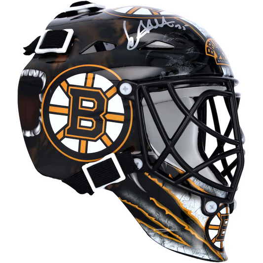 Linus Ullmark Signed Boston Bruins  Mini Goalie Mask (Fanatics)