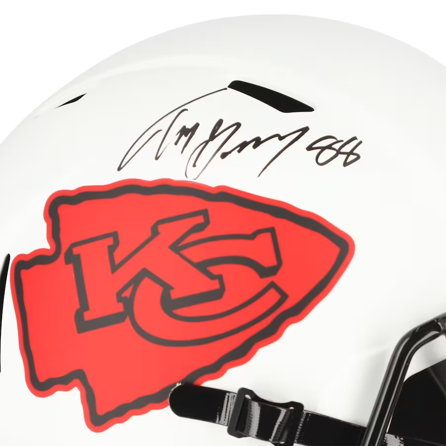 Tony Gonzalez Kansas City Chiefs Autographed Riddell Lunar Eclipse Alternate Speed Replica Helmet (Fanatics)
