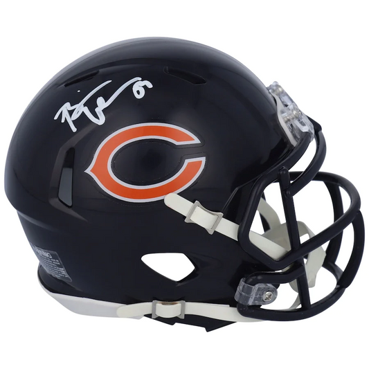 Brian Urlacher Signed Chicago Bears Riddell Speed Mini Helmet (Fanatics)