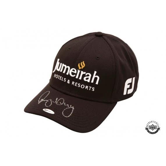 Rory McIlroy Signed Jumeriah Black Titleist Golf Cap (Upper Deck)