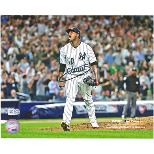 Luis Severino Signed New York Yankees 8" x 10" Yelling Photograph (Fanatics)