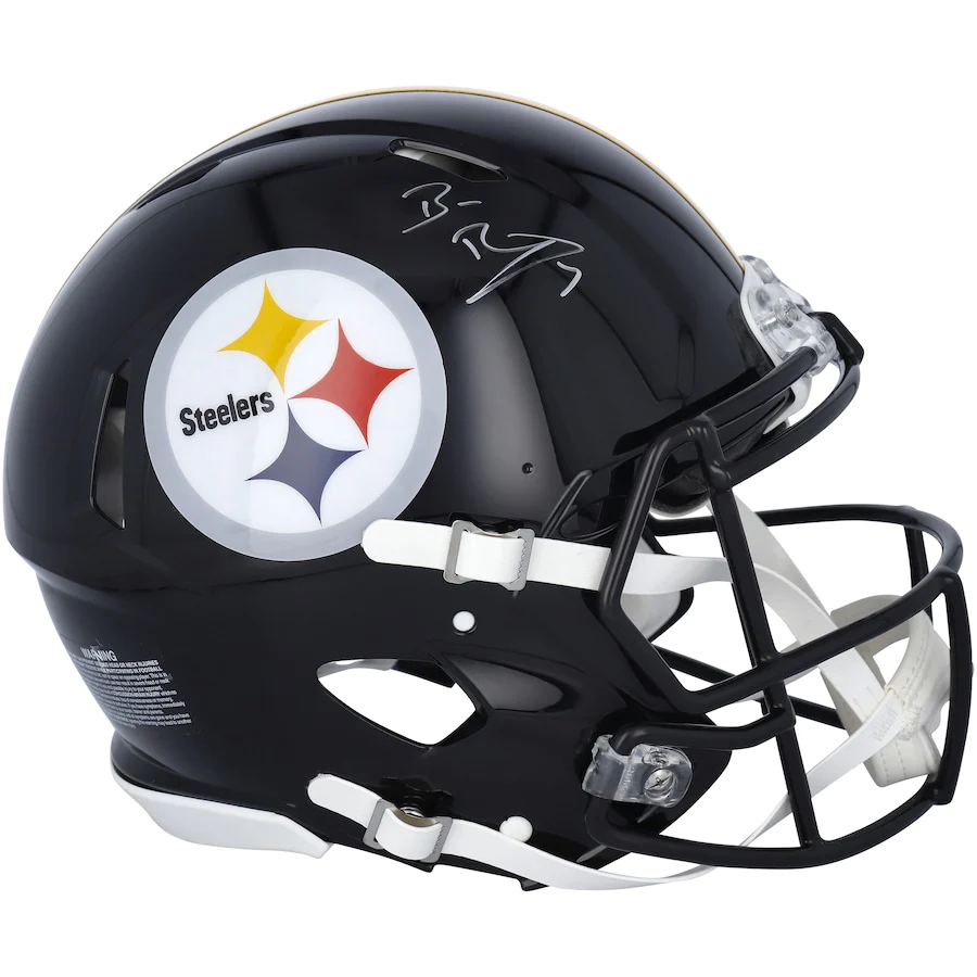 Ben Roethlisberger Signed Pittsburgh Steelers Riddell Pro-Line Speed Helmet (Fanatics)