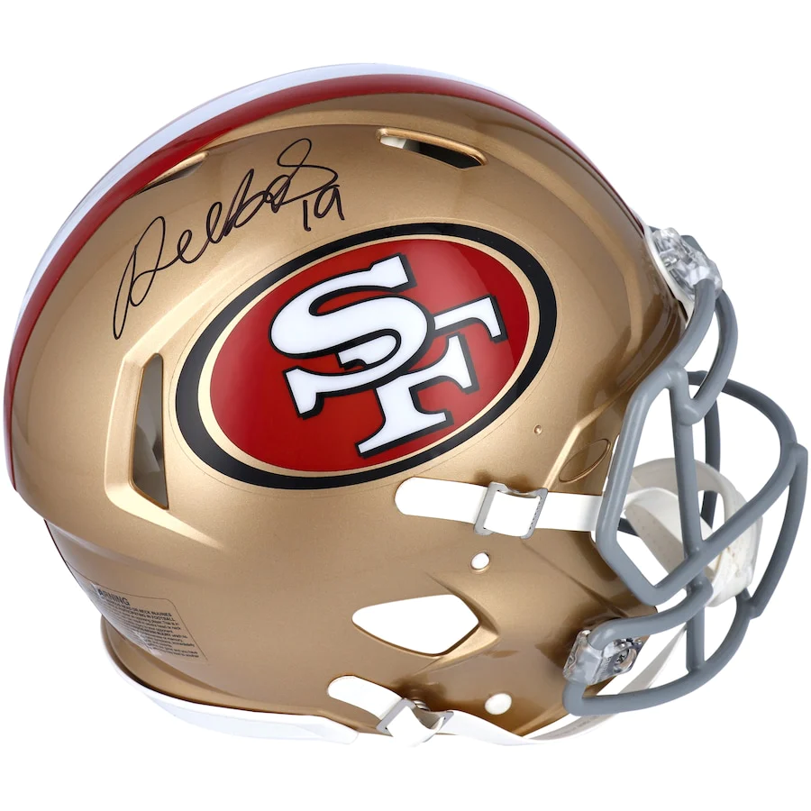 Deebo Samuel Signed San Francisco 49ers Riddell Speed Authentic Helmet (Fanatics)