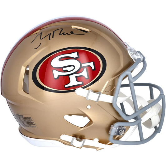 Jerry Rice Signed San Francisco 49ers Riddell Speed Authentic Helmet (Fanatics)