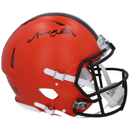 Nick Chubb Signed Cleveland Browns Riddell Speed Pro Authentic Helmet (Fanatics)