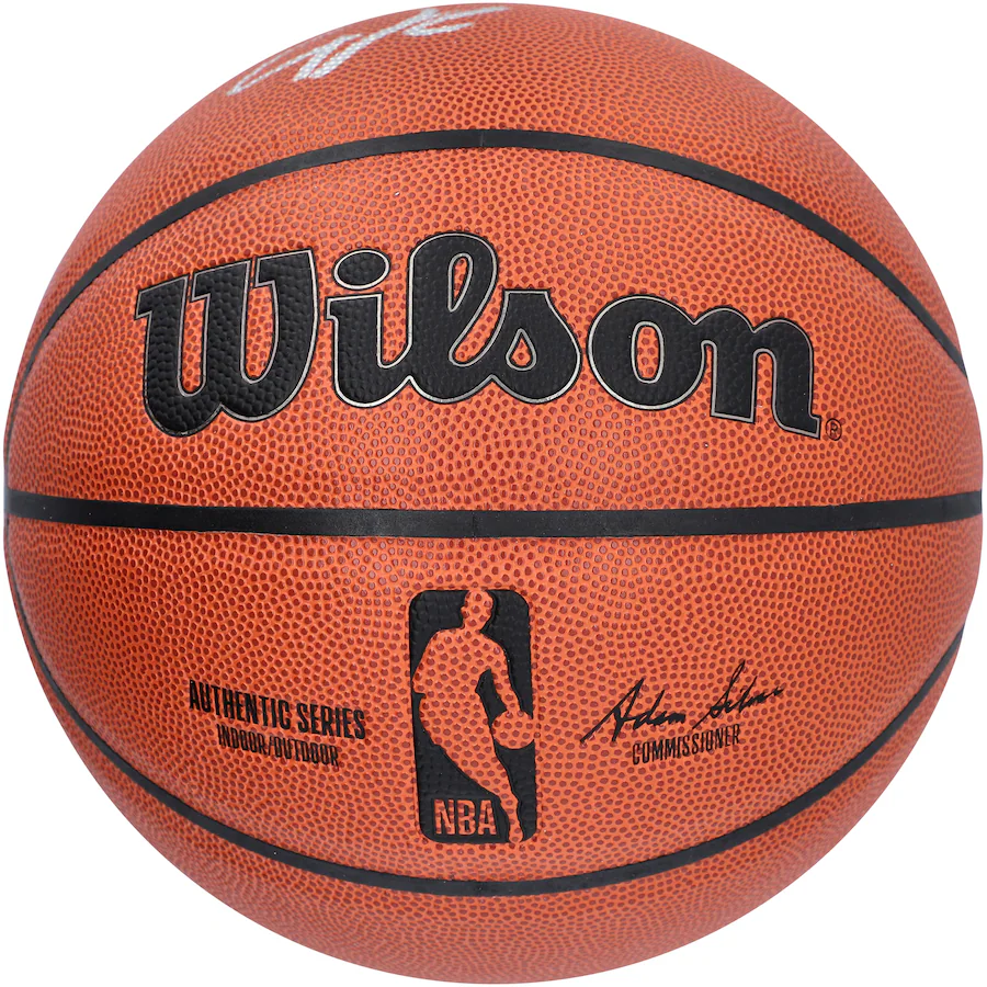 Giannis Antetokounmpo Signed Milwaukee Bucks  Wilson Indoor/Outdoor Basketball (Fanatics)