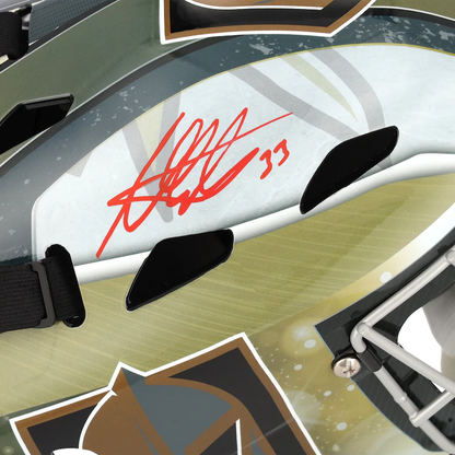 Adin Hill Signed Vegas Golden Knights  Replica Goalie Mask (Fanatics)